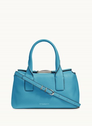 Blue Donna Karan Amagansett Satchel | SG_DK16861