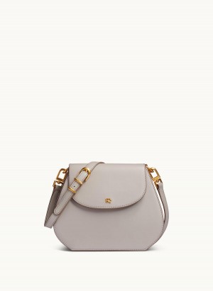 White Donna Karan Bellerose Crossbody Bag | SG_DK57601