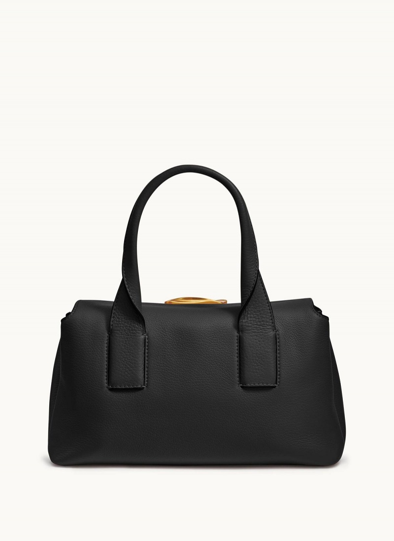 Black Donna Karan Amagansett Satchel | SG_DK82127