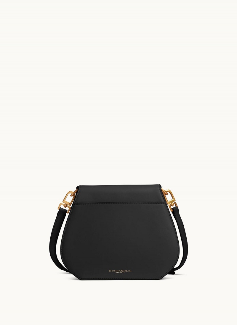 Black Donna Karan Bellerose Crossbody Bag | SG_DK53557