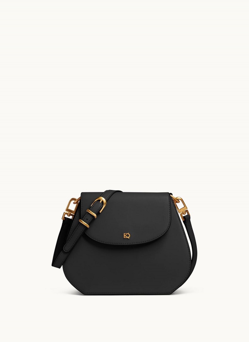 Black Donna Karan Bellerose Crossbody Bag | SG_DK53557