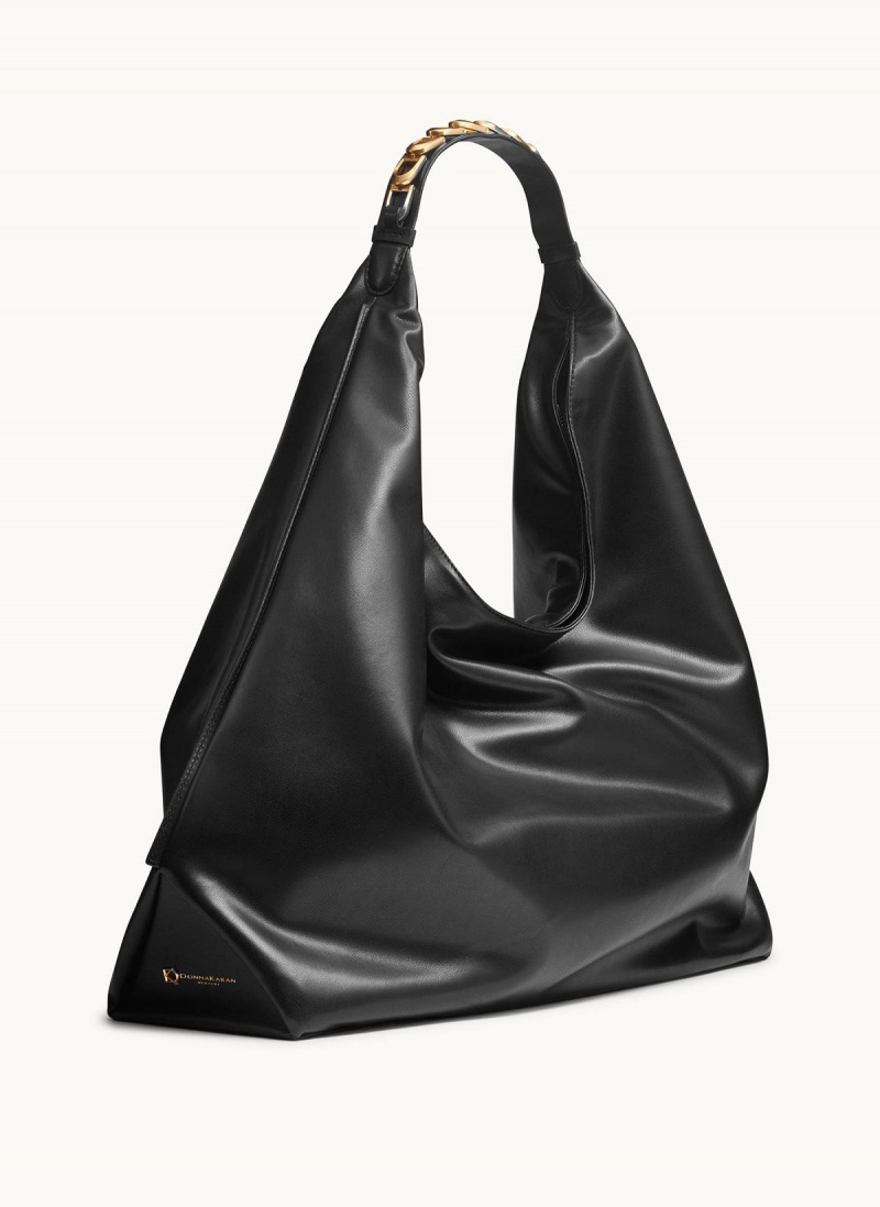 Black Donna Karan Bellmore Xl Hobo Bag | SG_DK98033