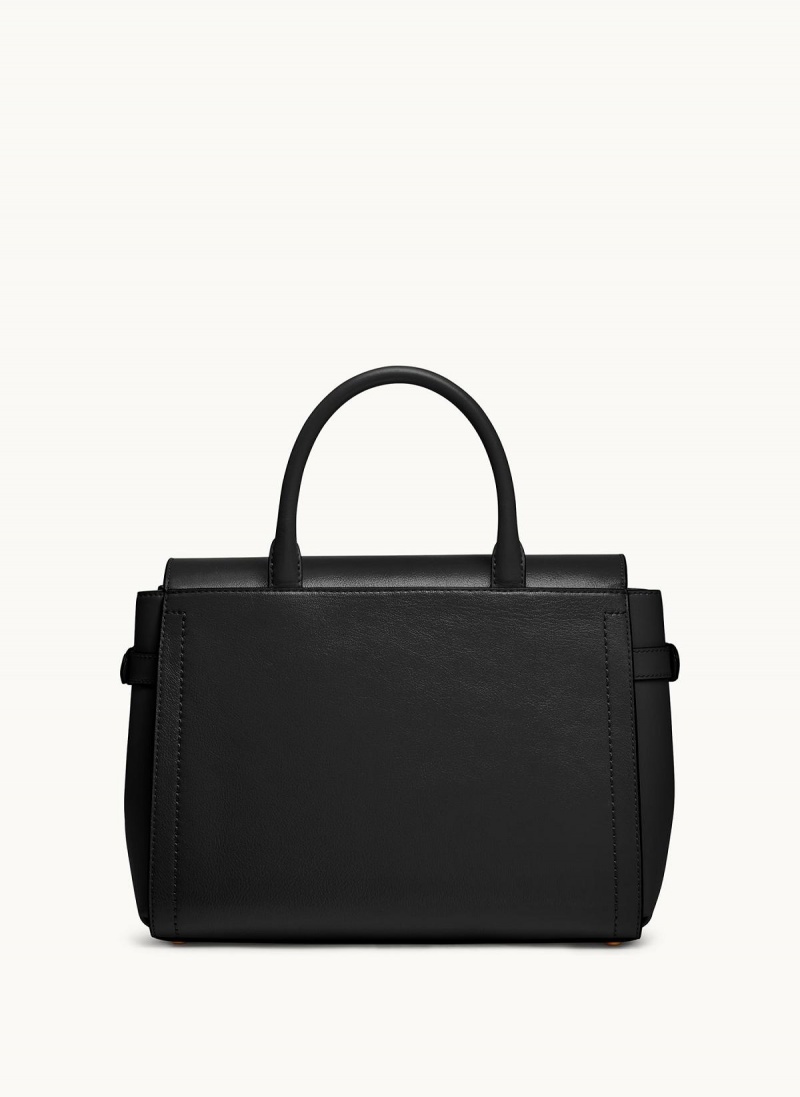 Black Donna Karan Roslyn Satchel | SG_DK79621