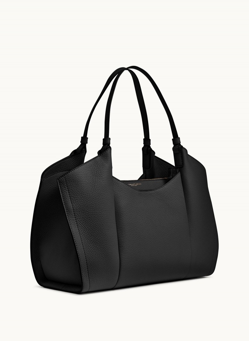 Black Donna Karan Wainscott Tote Bag | SG_DK96063