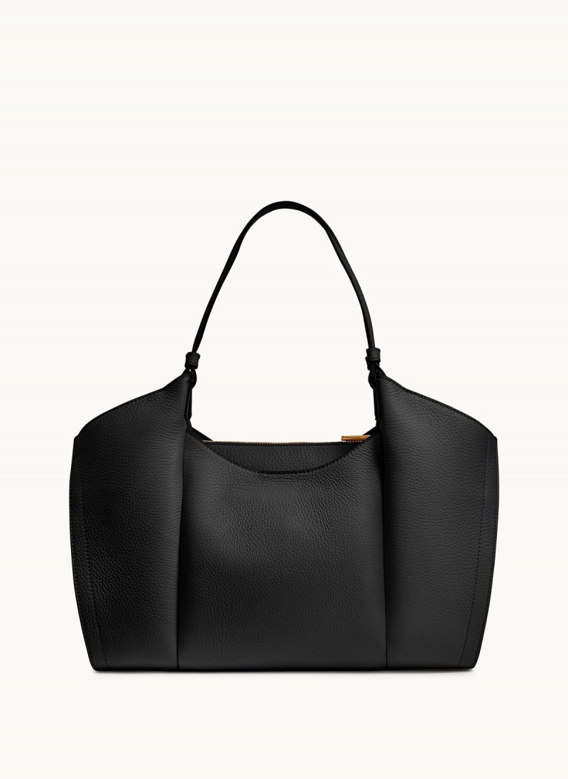 Black Donna Karan Wainscott Tote Bag | SG_DK96063