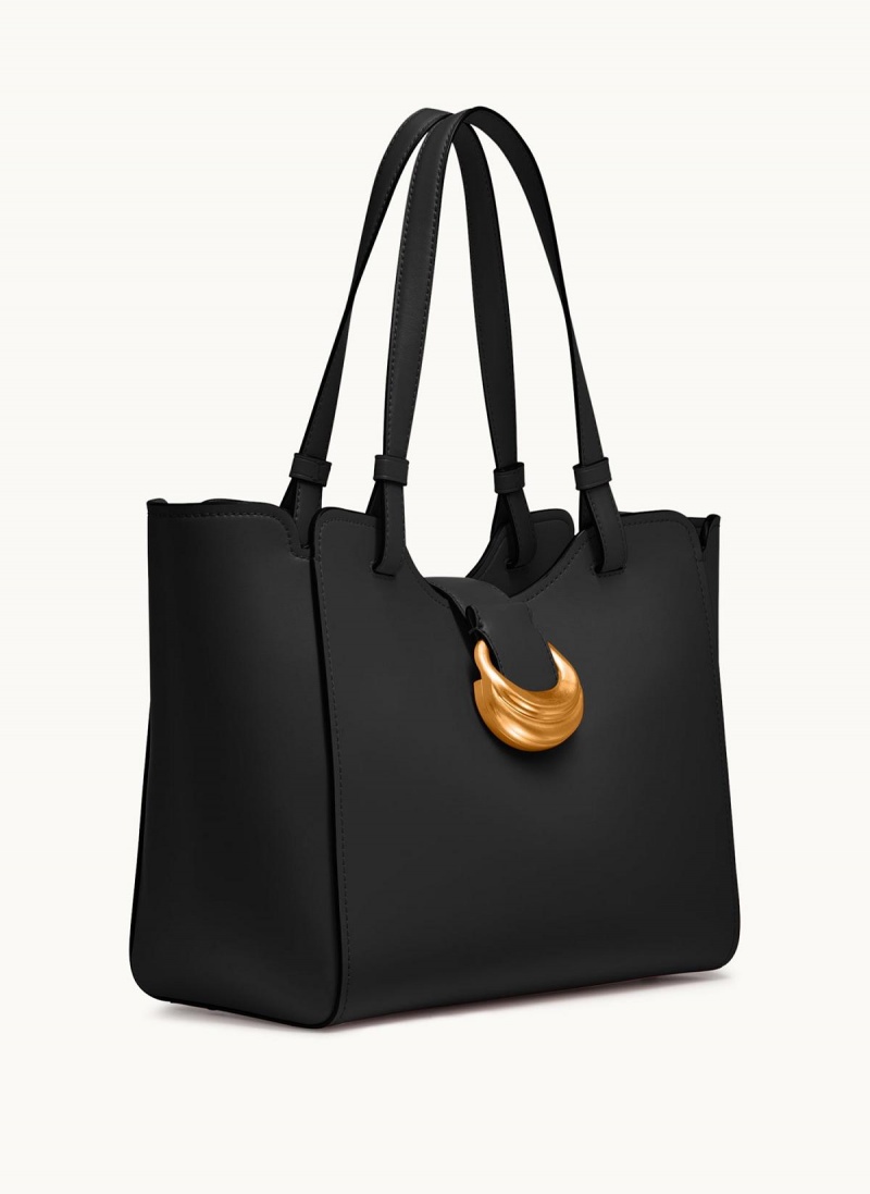 Black / Gold Donna Karan Valley Stream Tote Bag | SG_DK78389