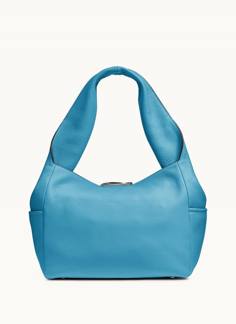 Blue Donna Karan Amagansett Shoulder Bag | SG_DK51441