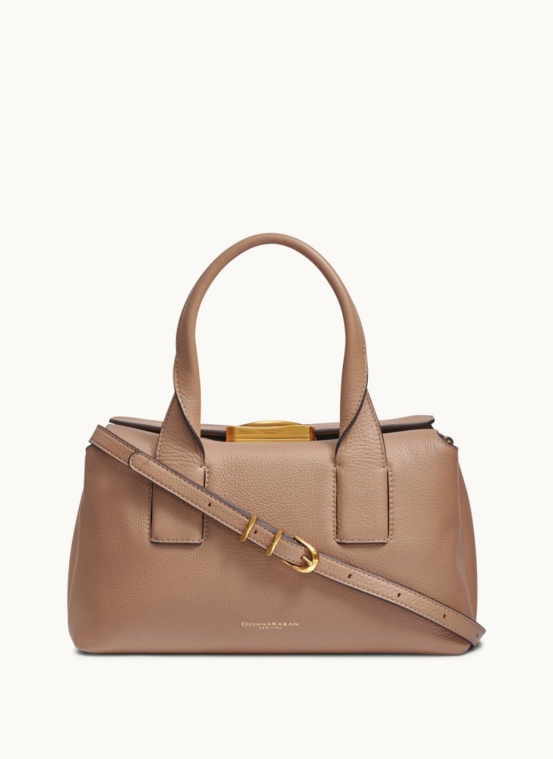 Brown Donna Karan Amagansett Satchel | SG_DK72259