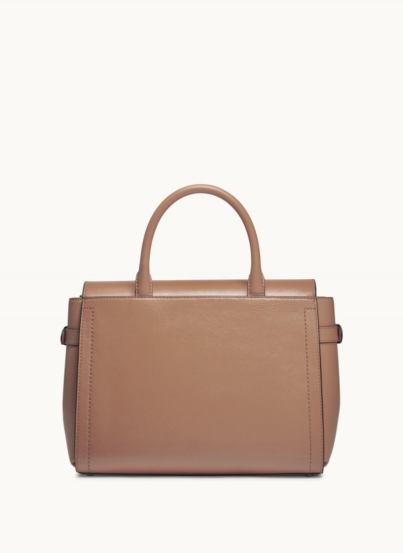 Brown Donna Karan Roslyn Satchel | SG_DK72521