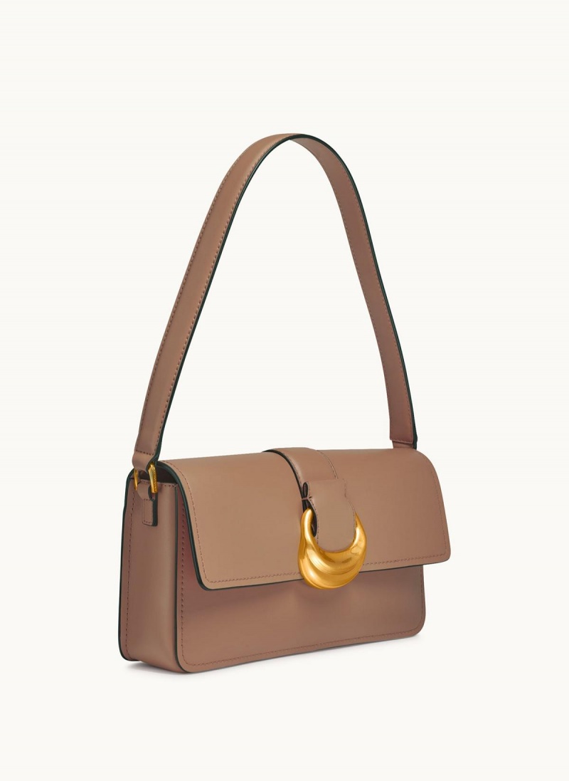 Brown Donna Karan Valley Stream Shoulder Bag | SG_DK90516