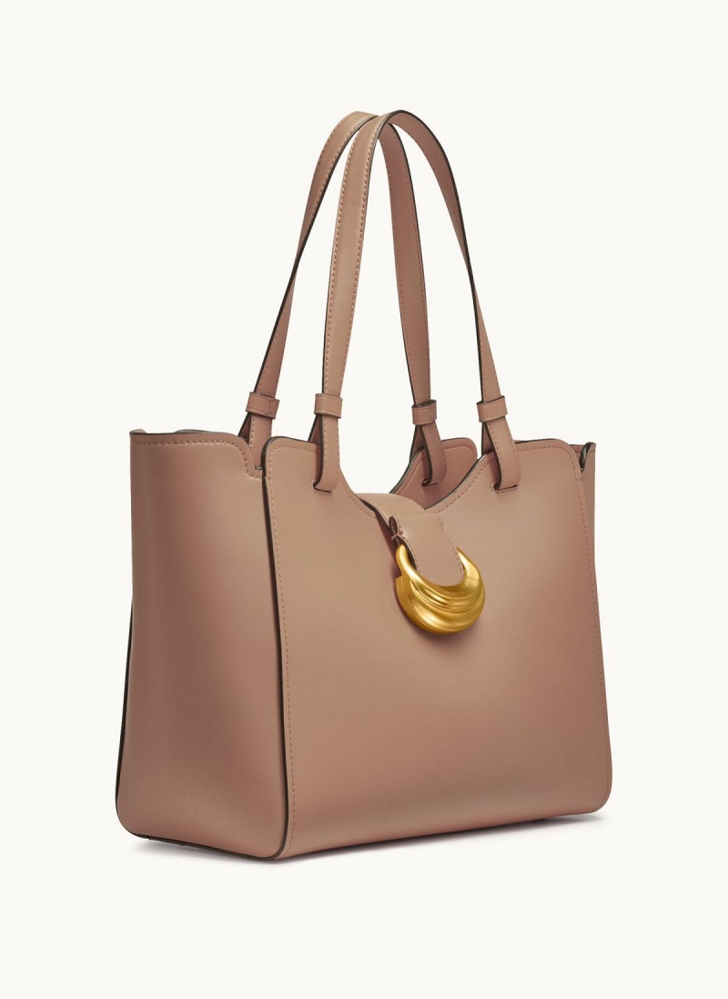 Brown Donna Karan Valley Stream Tote Bag | SG_DK30760