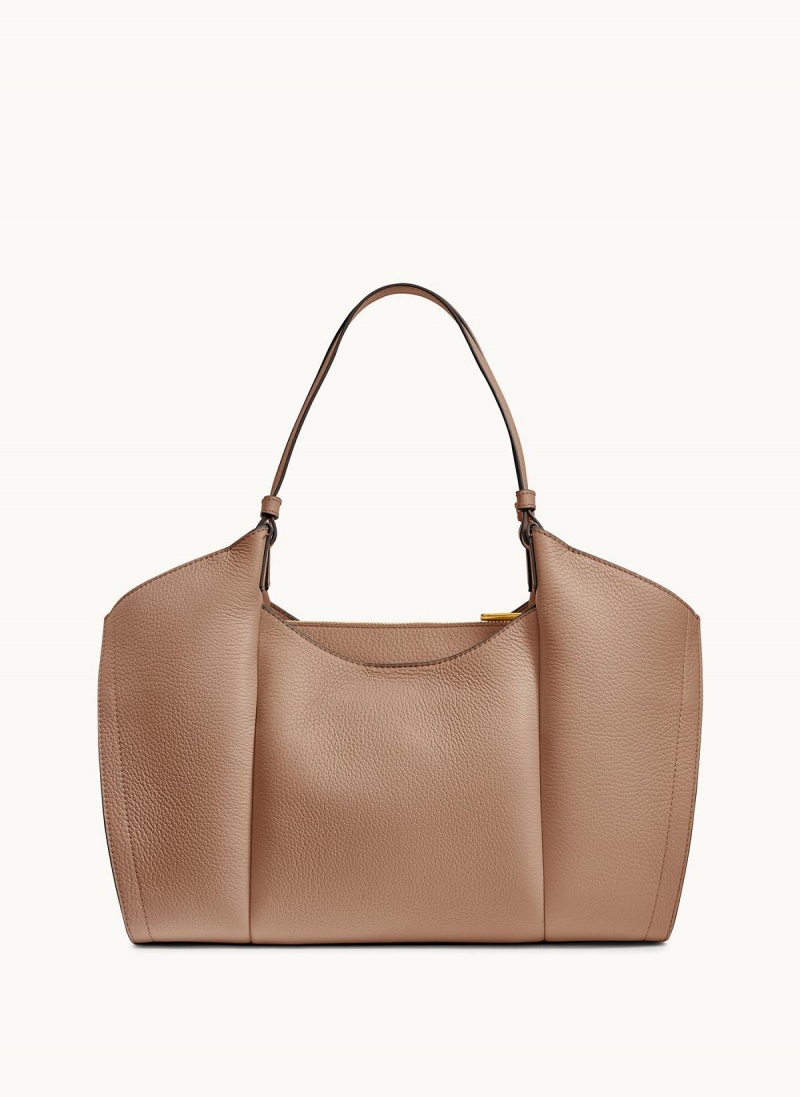 Brown Donna Karan Wainscott Tote Bag | SG_DK75026