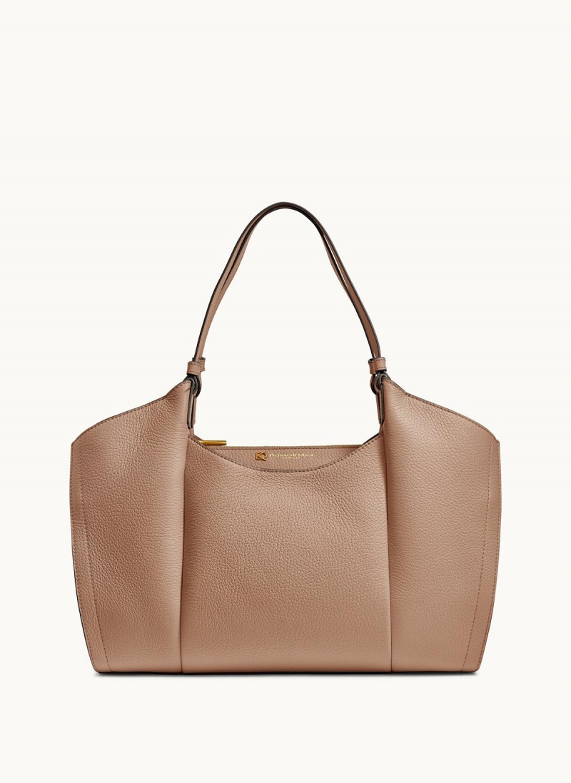 Brown Donna Karan Wainscott Tote Bag | SG_DK75026