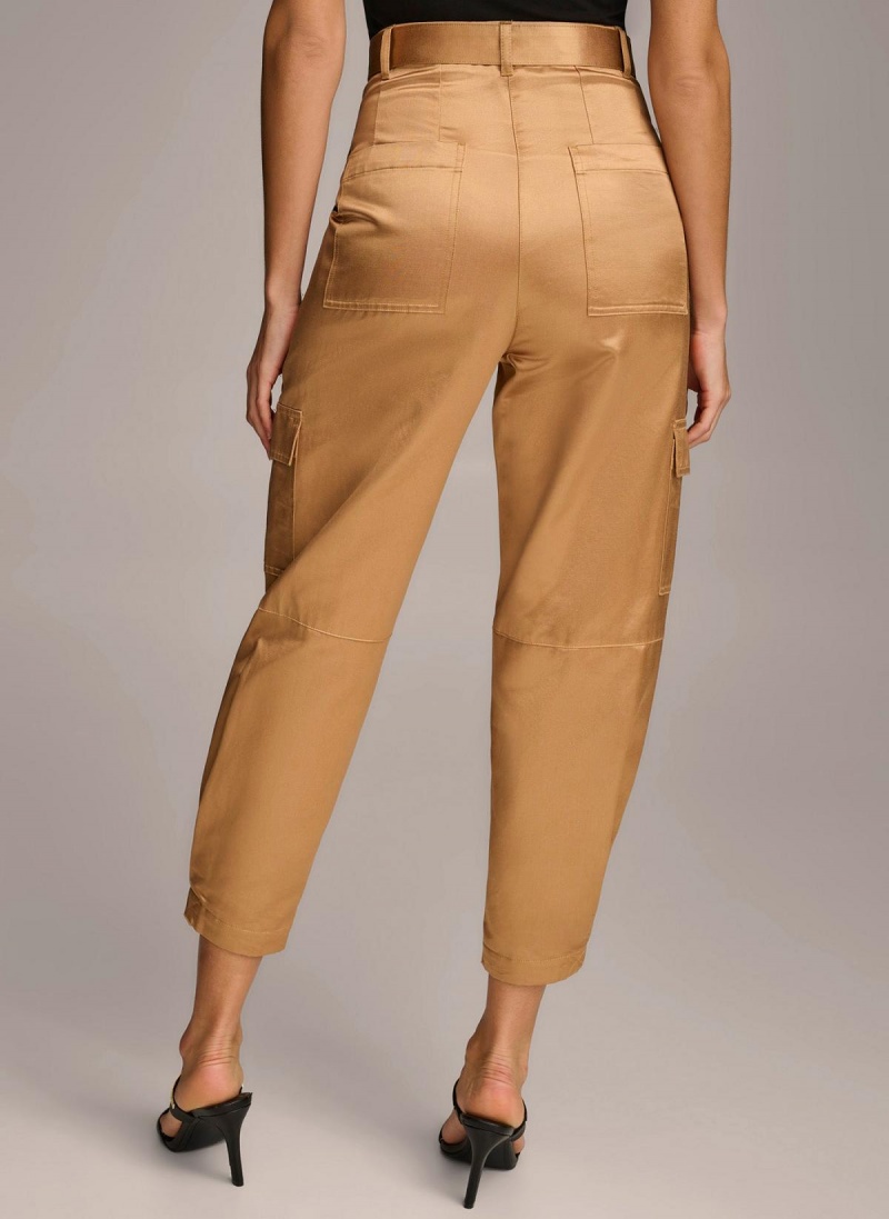 Copper Donna Karan Utility Pants | SG_DK41013