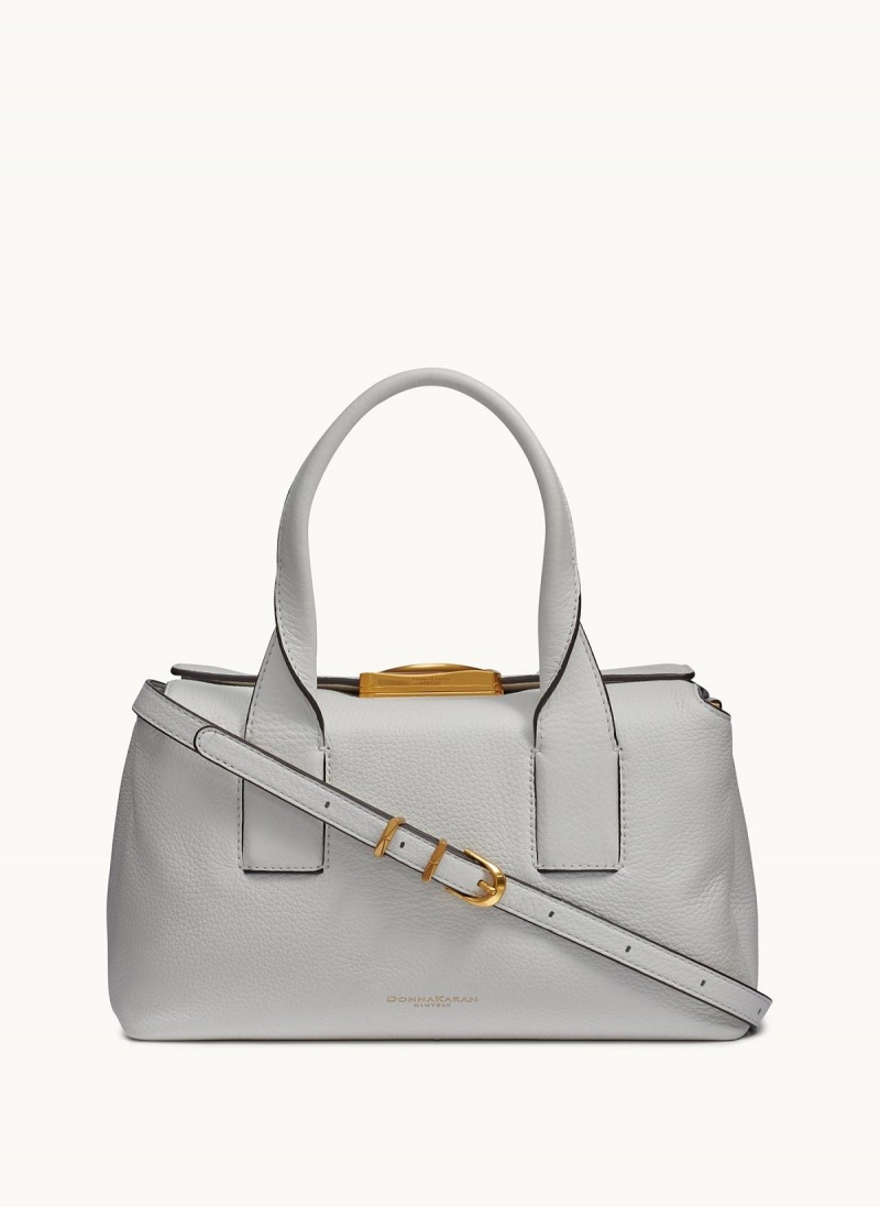 White Donna Karan Amagansett Satchel | SG_DK13710