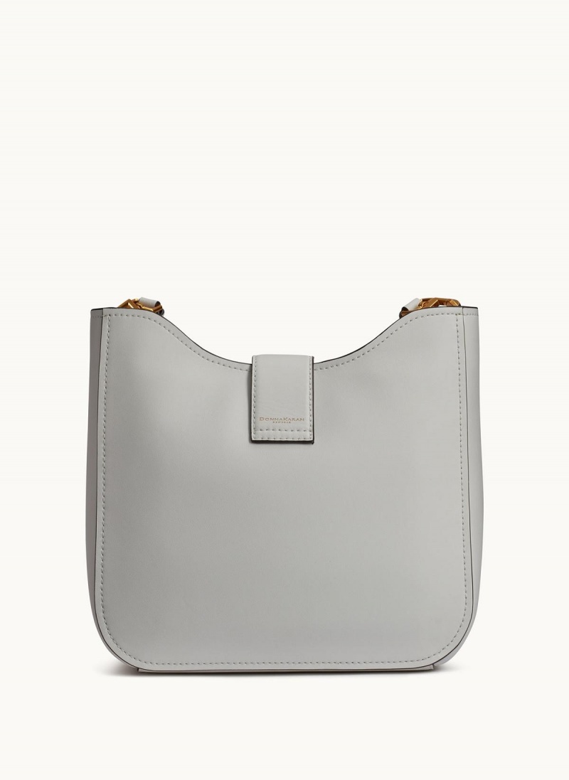 White Donna Karan Valley Stream Crossbody Bag | SG_DK20975